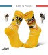 Calcetines BV SPORT RUN COLLECTOR NHOBI - ABEILHINHAS AMARILLO