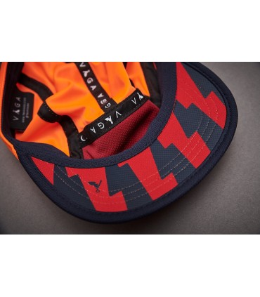 Gorra VAGA CLUB CAP SHORT PEAK BOWLAND ORANGE NIGHT CLUB