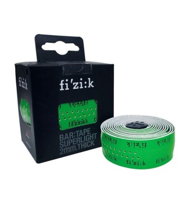 Cinta Manillar FIZIK SUPERLIGHT MICROTEX GLOSSY 2MM VERDE FLUO