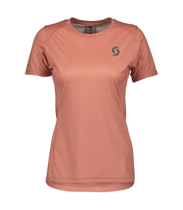 Camiseta SCOTT MUJER MANGA CORTA TRAIL RUN CRYSTAL PINK