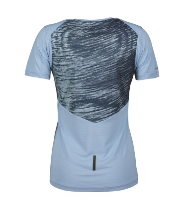 Camiseta SCOTT MUJER MANGA CORTA TRAIL RUN GLACE BLUE