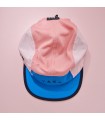 Gorra VAGA CLUB CAP SHORT PEAK POSTAL BLUE PASTEL PINK NAVY BLUE