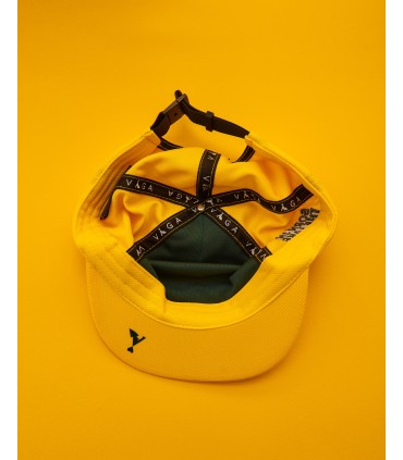 Gorra VAGA CLUB CAP SHORT PEAK EP CAP YELLOW RACING GREEN
