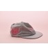Gorra VAGA CLUB CAP SHORT PEAK EP CAP MID GREY POSTER PINK