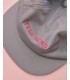 Gorra VAGA CLUB CAP SHORT PEAK EP CAP MID GREY POSTER PINK