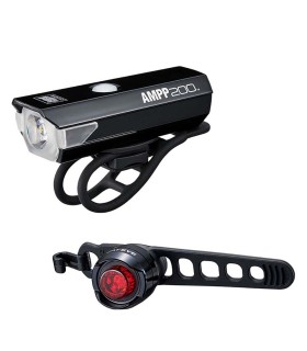 PACK LUCES CATEYE AMPP200 + ORB RECARGABLE