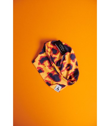 Headband VAGA BURNT YELLOW ORANGE NAVY
