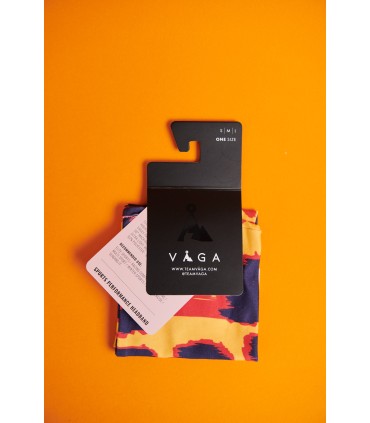 Headband VAGA BURNT YELLOW ORANGE NAVY