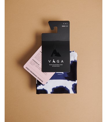 Headband VAGA WHITE BLACK NAVY BLUE