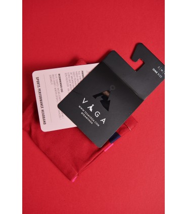 Headband VAGA NEON PINK FLAME RED NAVY