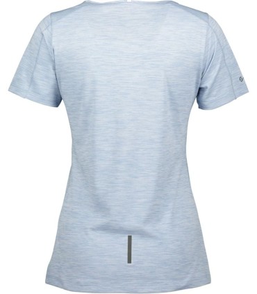 Camiseta SCOTT MUJER MANGA CORTA TRAIL RUN LT S/SL GLACE BLUE