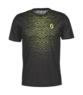 Camiseta SCOTT HOMBRE MANGA CORTA TRAIL RUN RC BLACK YELLOW