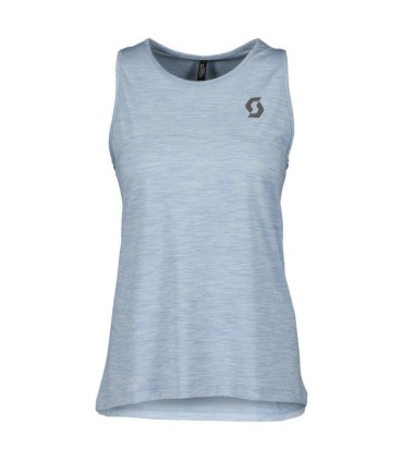 Camiseta SCOTT MUJER SIN MANGA TRAIL RUN LT GLACE BLUE