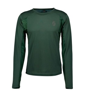 Camiseta SCOTT HOMBRE MANGA LARGA TRAIL RUN LS SMOKED GREEN FROST GREEN