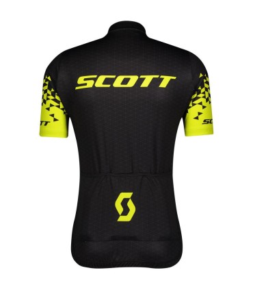 Maillot SCOTT RC TEAM 10 BLACK SULPHUR YELLOW