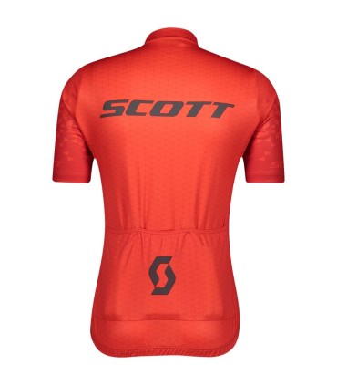 Maillot SCOTT RC TEAM 10 RED FIRE DARK GREY