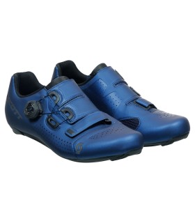 Zapatillas SCOTT ROAD TEAM BOA METALLIC BLUE BLACK
