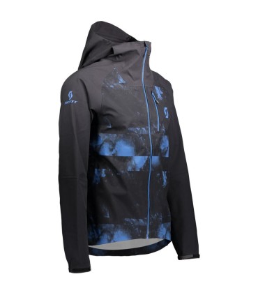 Chaqueta SCOTT TRAIL STORM WP BLACK STORM BLUE