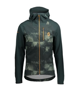 Chaqueta SCOTT TRAIL STORM WP BLACK TREE GREEN FROST GREEN