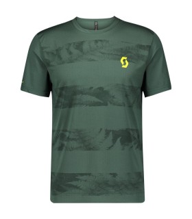 Maillot SCOTT MANGA CORTA TRAIL FLOW SMOKED GREEN