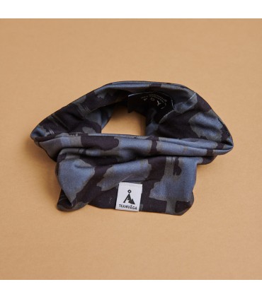 Headband VAGA BLACK CHARCOAL UTILITY GREEN