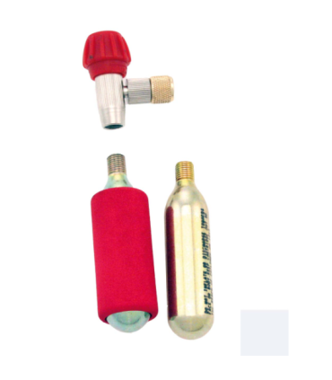 Kit CO2 + 2 CARTUCHOS CON GRIFO EN BLISTER WAG