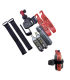 Kit CO2 +2 CARTUCHOS CO2 16GR + 2 DESMONTABLES WAG 2 VELCROS DE SEGURIDAD+ SOPORTE CUADRO
