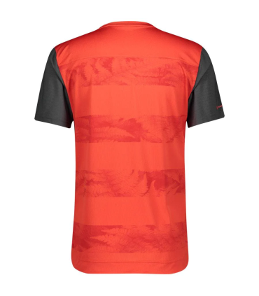 Maillot SCOTT MANGA CORTA TRAIL FLOW FIRE RED DARK GREY
