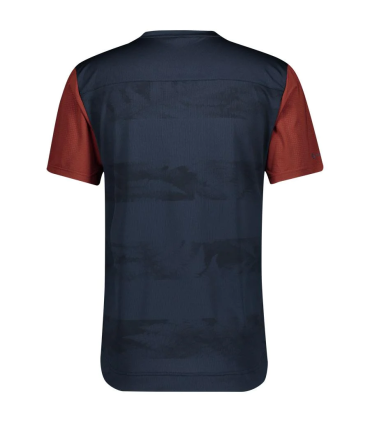 Maillot SCOTT MANGA CORTA TRAIL FLOW MIDNIGHT BLUE RED