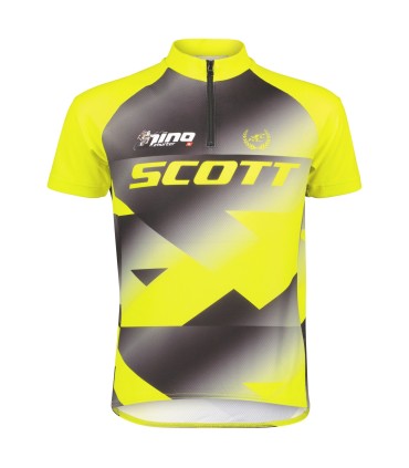 Maillot SCOTT JUNIOR RC PRO BLACK SULPHUR YELLOW