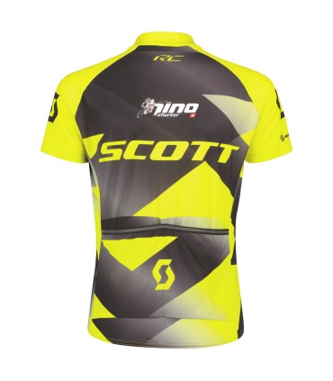 Maillot SCOTT JUNIOR RC PRO BLACK SULPHUR YELLOW