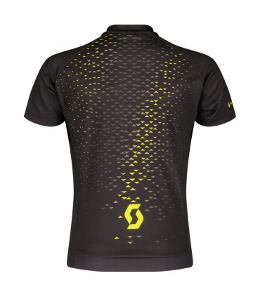 Maillot SCOTT JUNIOR RC TEAM BLACK SULPHUR YELLOW