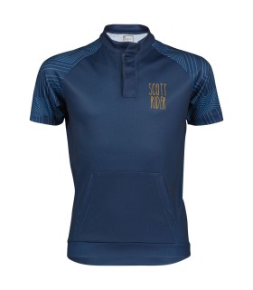 Maillot SCOTT JUNIOR RC TEAM MINDNIGHT BLUE COOPER ORANGE