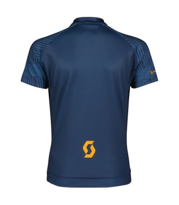 Maillot SCOTT JUNIOR RC TEAM MINDNIGHT BLUE COOPER ORANGE