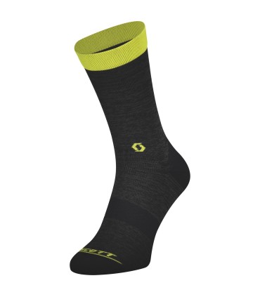 Calcetines SCOTT TRAIL CREW DARK GREY SULPHUR YELLOW