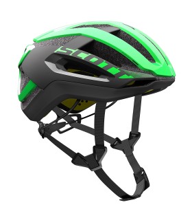 Casco SCOTT CENTRIC PLUS GREEN FLASH BLACK