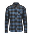 Maillot Camisa SCOTT TRAIL FLOW CHECK STORM BLUE DARK GREY