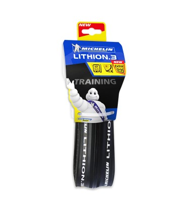 Michelin LITHION 3 TS PLEGABLE 700X25 NEGRO