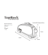 Bolsa PACK2RIDE TOPROCK L BLACK