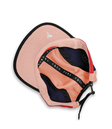 Gorra VAGA CLUB CAP SHORT PEAK RED POSTER PINK PEACH