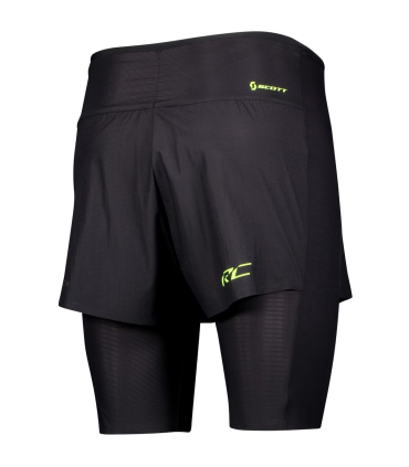Pantalón SCOTT HOMBRE HYBRID RC RUN KINETECH TRAIL RUN BLACK YELLOW