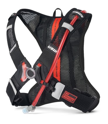 Chaleco USWE RACE 2.0 MOCHILA HIDRATACION 2L NEGRO
