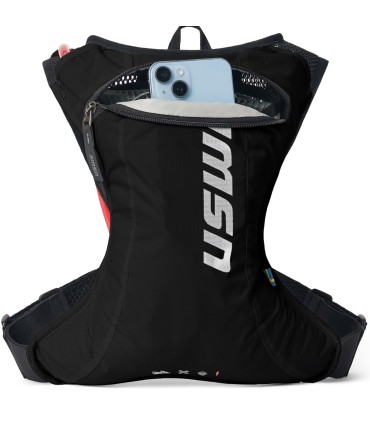 Chaleco USWE RACE 2.0 MOCHILA HIDRATACION 2L NEGRO