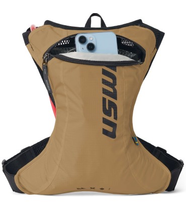 Chaleco USWE RACE 2.0 MOCHILA HIDRATACION 2L BRONCE