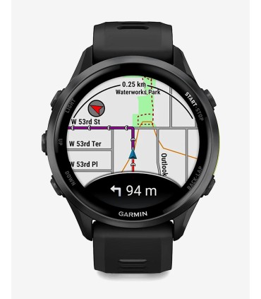 Garmin Forerunner 970 mapas a color GPS multibanda navegación giro a giro