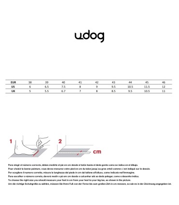 Zapatillas UDOG DISTANZA ASH GREY GRAVEL