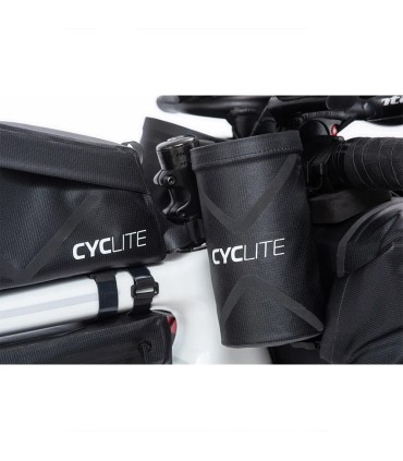Bolsa de Manillar CYCLITE FOOD POUCH 0.8L NEGRO