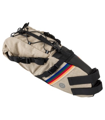 Bolsa sillín AGU Venture 10L impermeable color beige