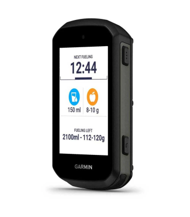 Garmin Edge 550 vista frontal menú principal con métricas de ciclismo