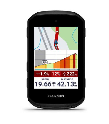 Garmin Edge 550 navegación GPS con mapa a color y perfil de pendiente
